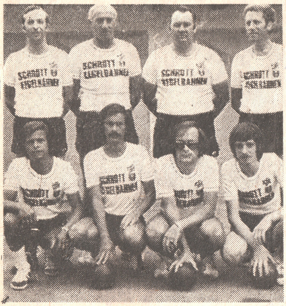 Die Gründungsmannschaft 1975