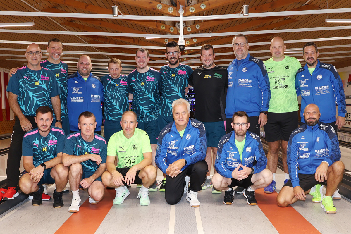 Gemeinschaftsfoto KSK Klagenfurt-Magdalensberg & SK FWT-Composites Neunkirchen