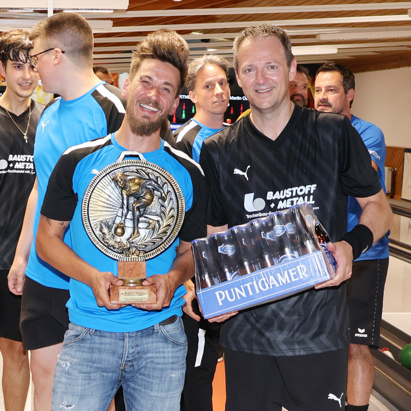 Kristjan "Kiki" Mijatovic und Christian Pinter vom SKC Kleinwarasdorf
