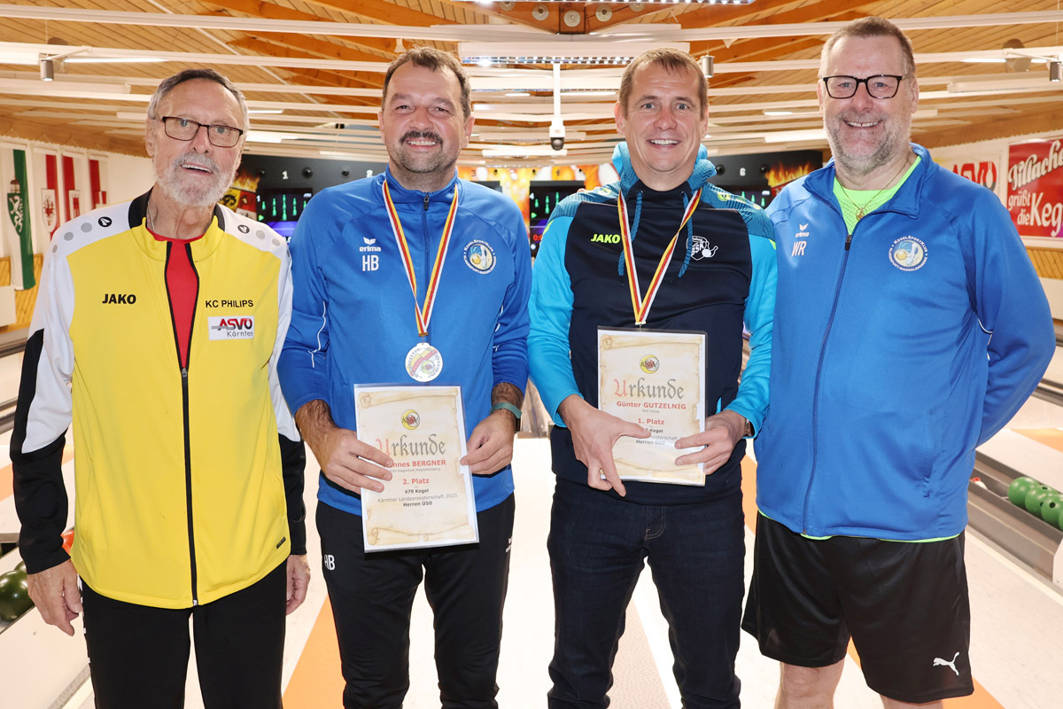 Herren Sen Ü-50: Silber für Hannes Bergner