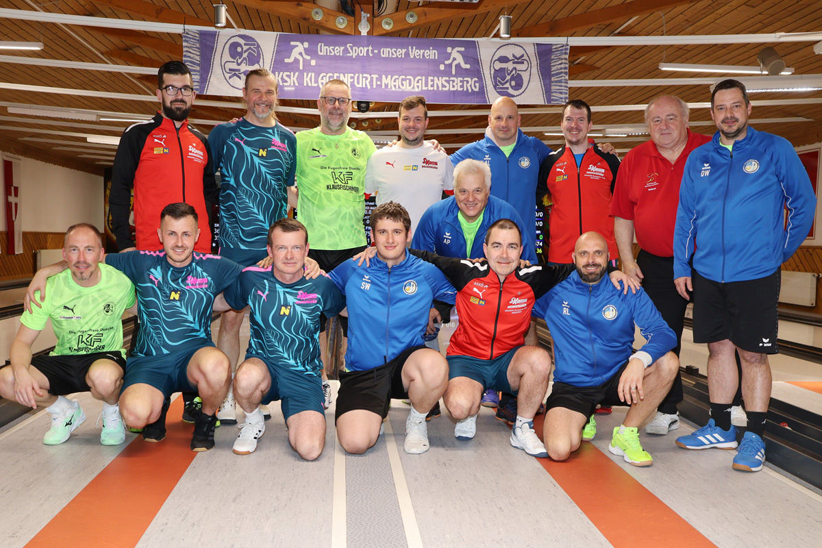 Gemeinschaftsfoto KSK Klagenfurt-Magdalensberg & SK FWT-Composites Neunkirchen